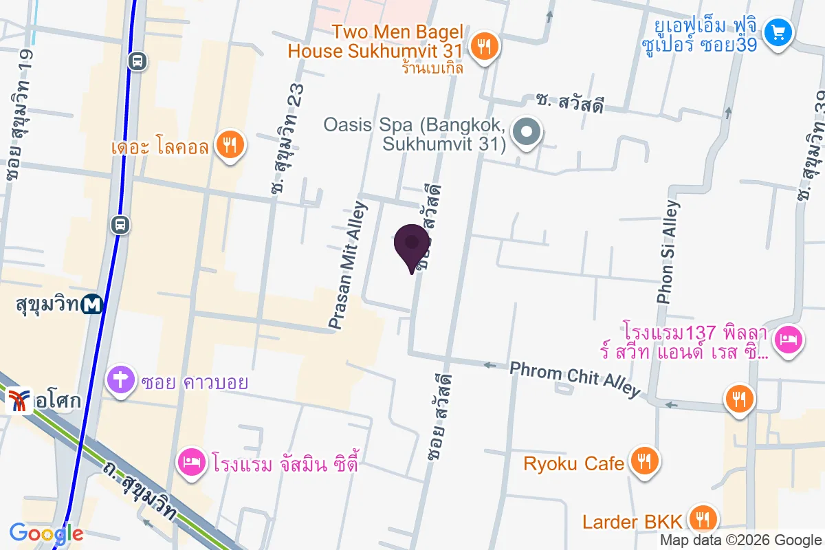 แผนที่ตำแหน่งCircle Sukhumvit 31
