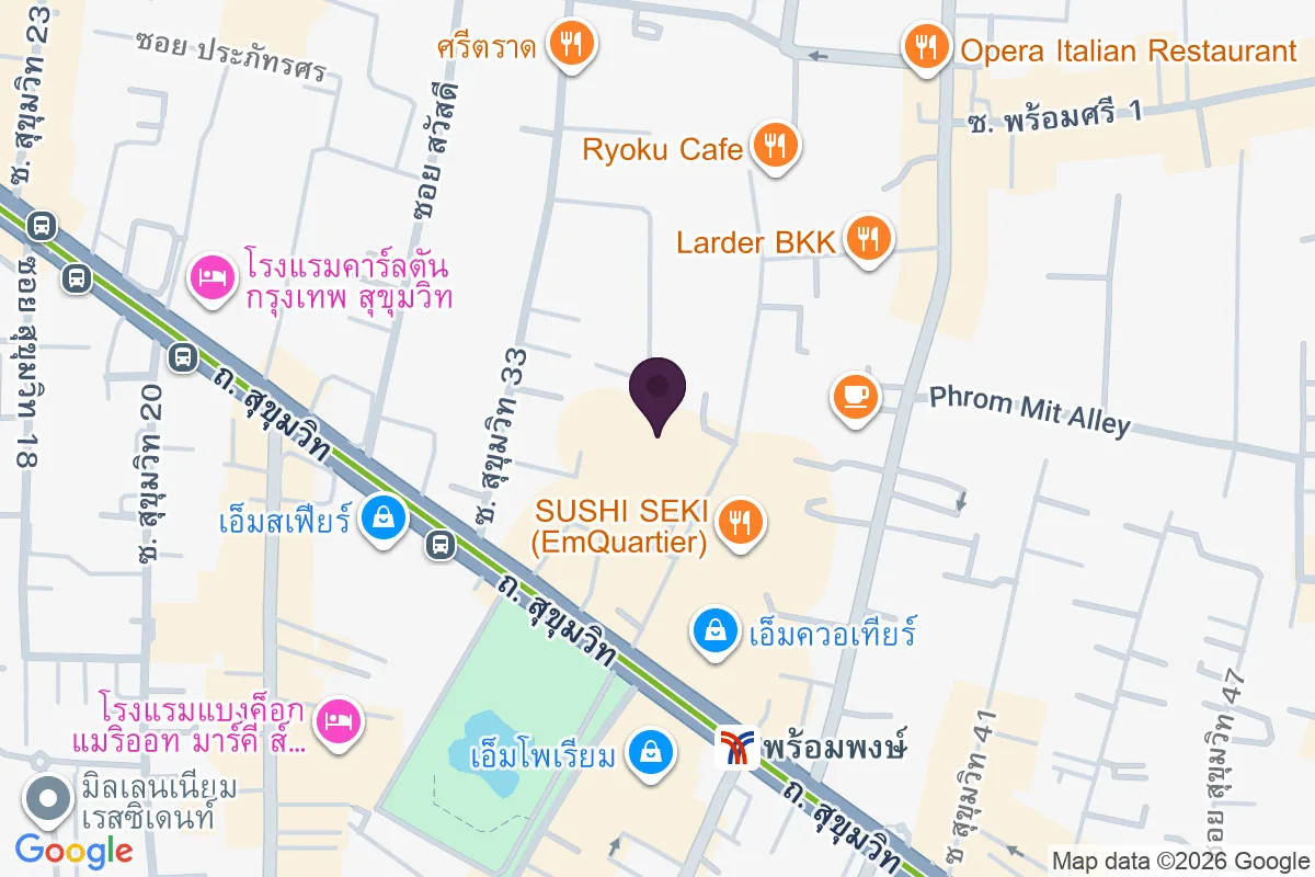 แผนที่ตำแหน่งKURATHAI SHOKUDO