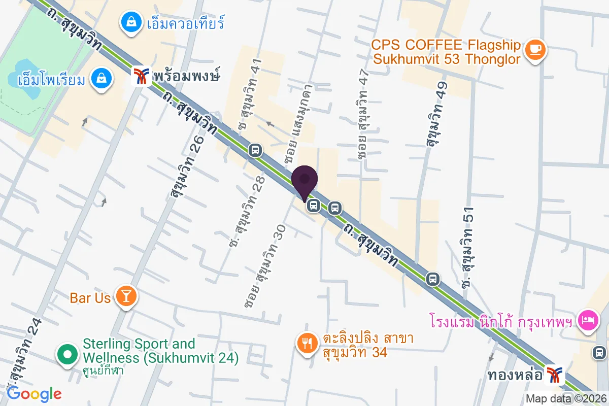 แผนที่ตำแหน่งY'EST WORKS Coffee Bar