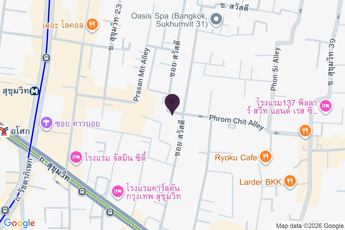 แผนที่ตำแหน่งCASA LAPIN x Sukhumvit 31