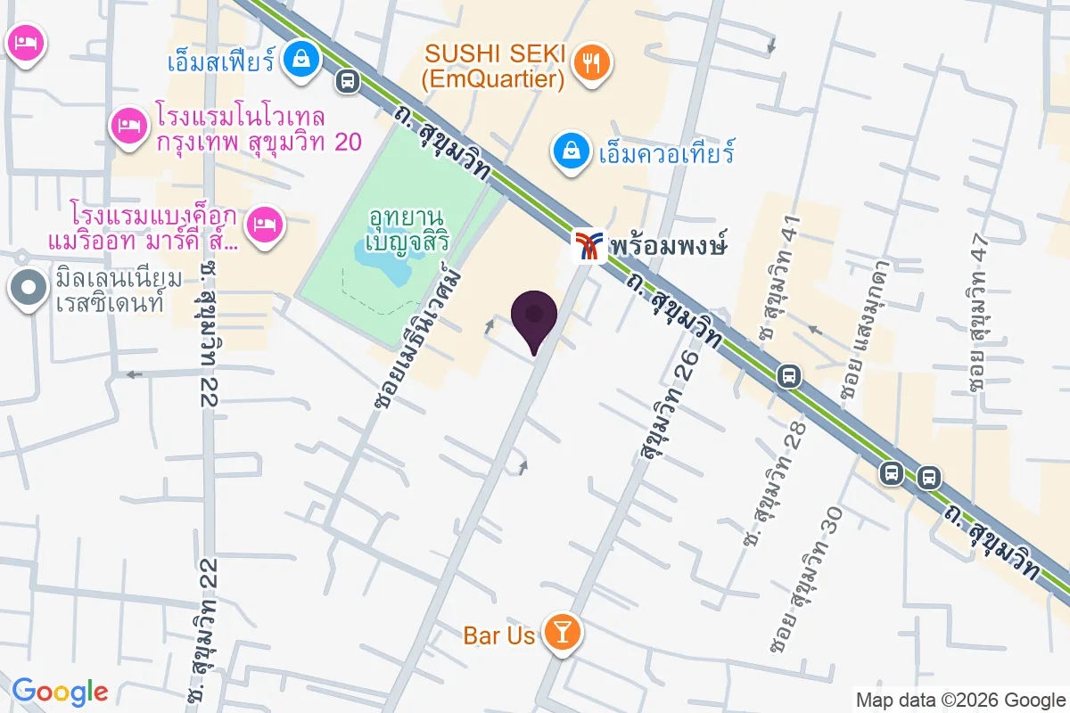 แผนที่ตำแหน่งTEN-SHOW Live kitchen