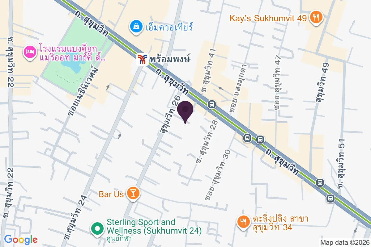 แผนที่ตำแหน่งNoble Refine