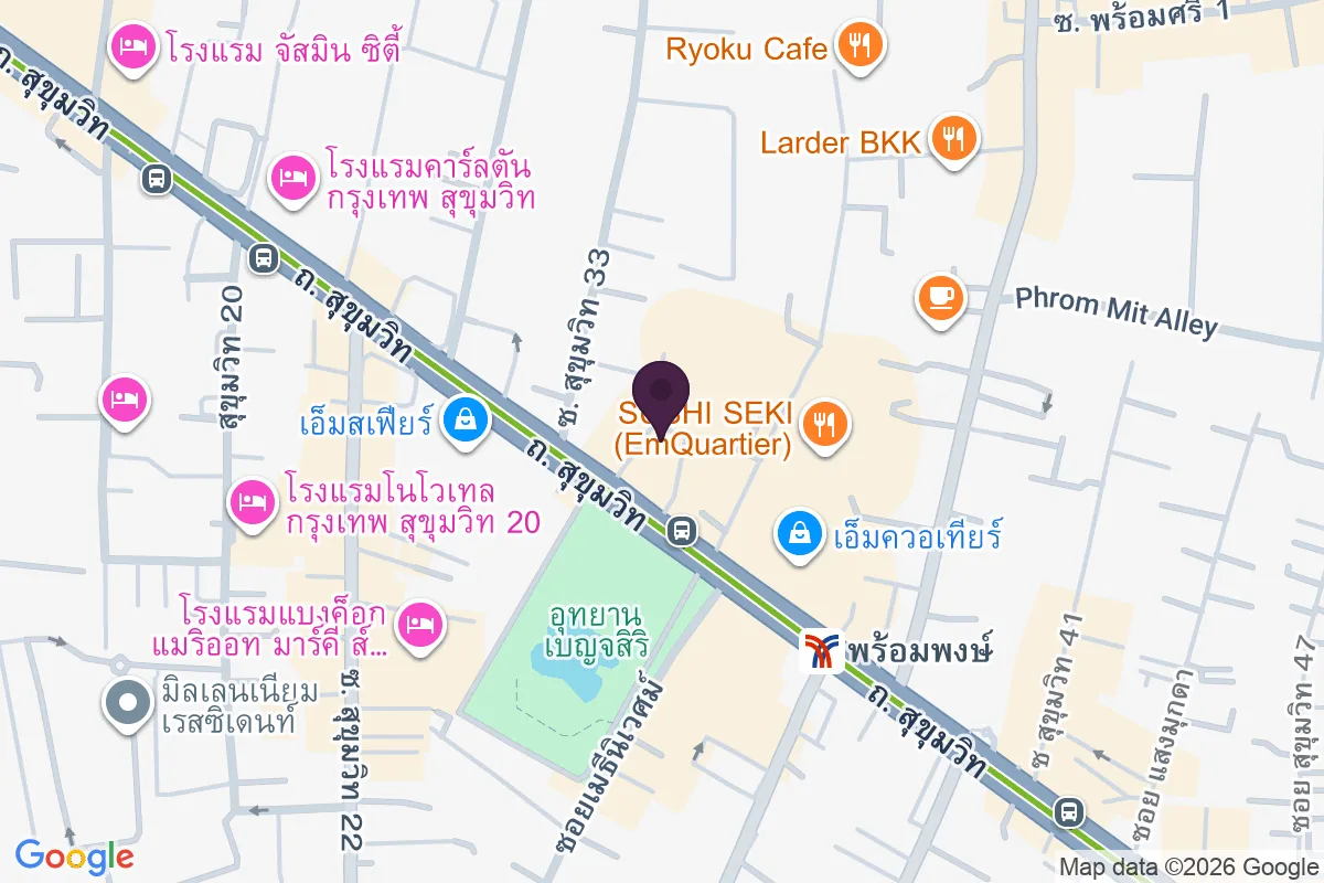 แผนที่ตำแหน่งHair of the Dog Craft Beer and Gin Experience Phrom Phong