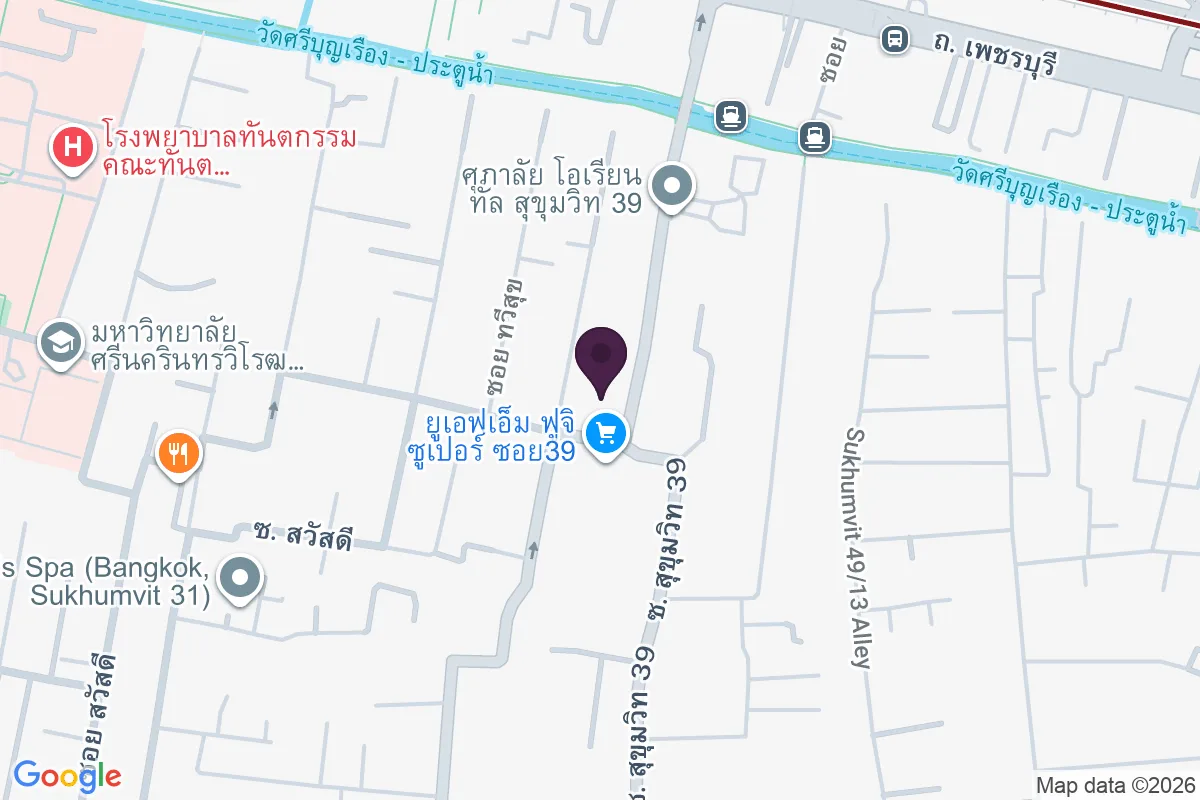 แผนที่ตำแหน่งบ้านพร้อมพงษ์
