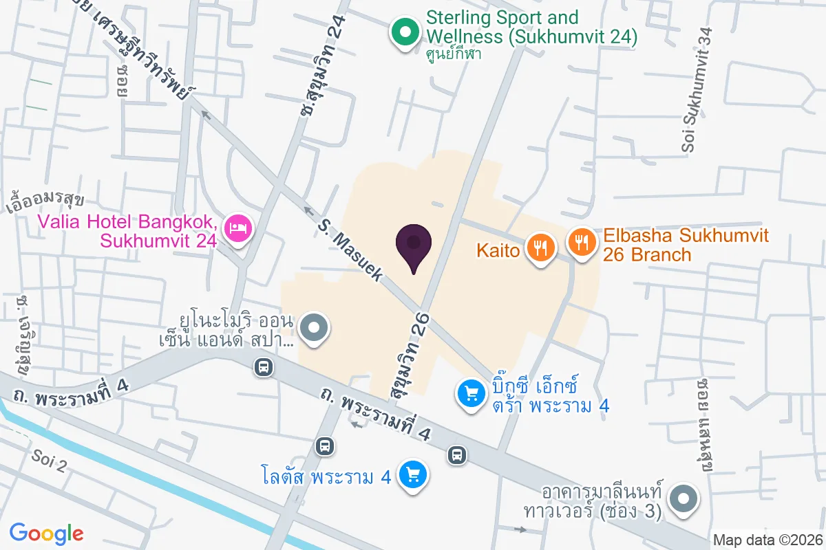 แผนที่ตำแหน่งWAREHOUSE 26