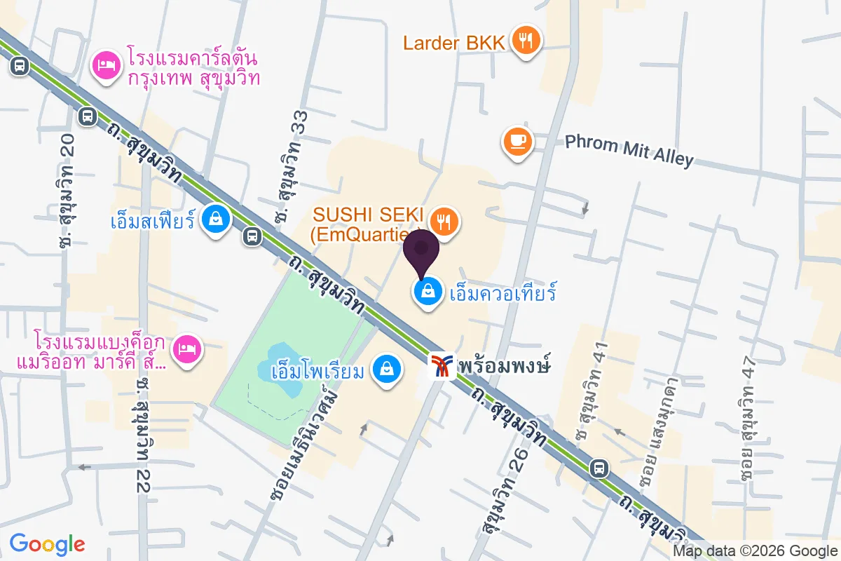 แผนที่ตำแหน่งMozza by Cocotte - EmQuartier