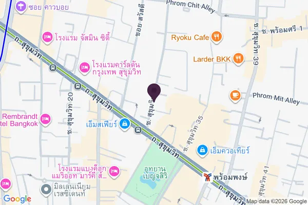แผนที่ตำแหน่งNorth Restaurant