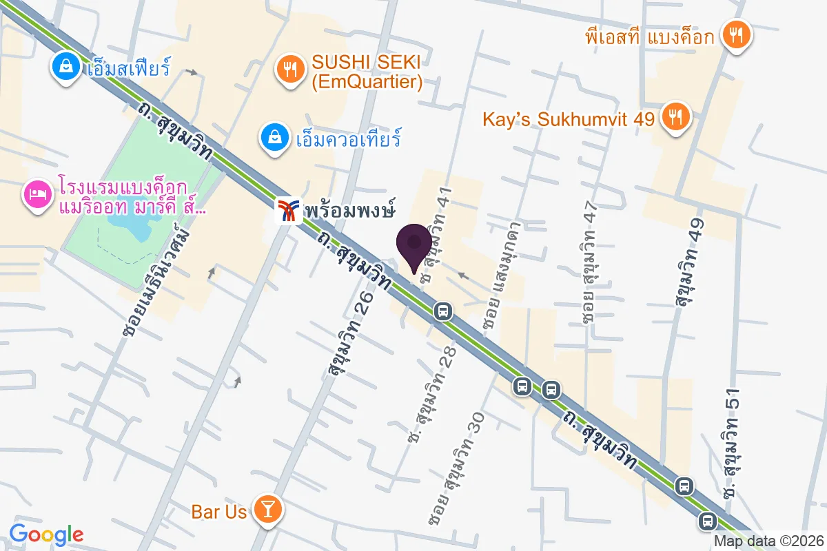 แผนที่ตำแหน่งเดอะ เมดิสัน