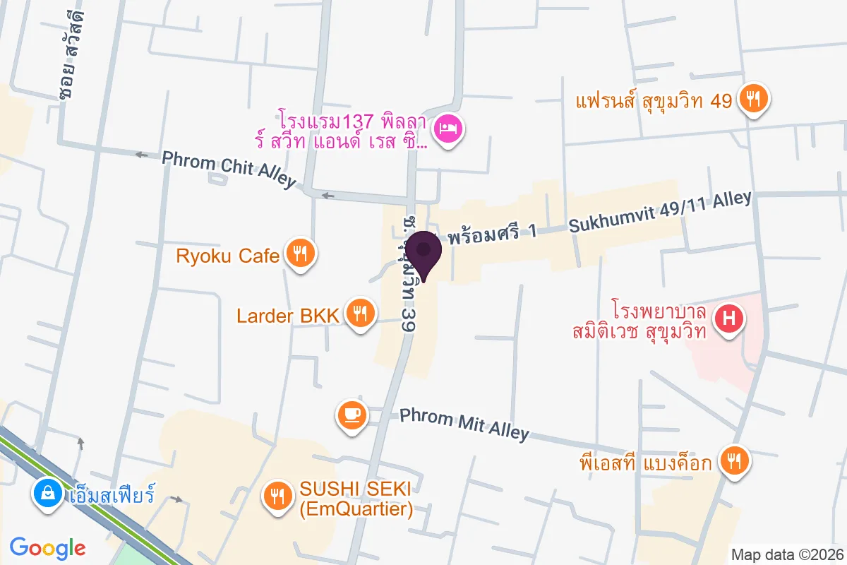 แผนที่ตำแหน่งPrompong Mansion