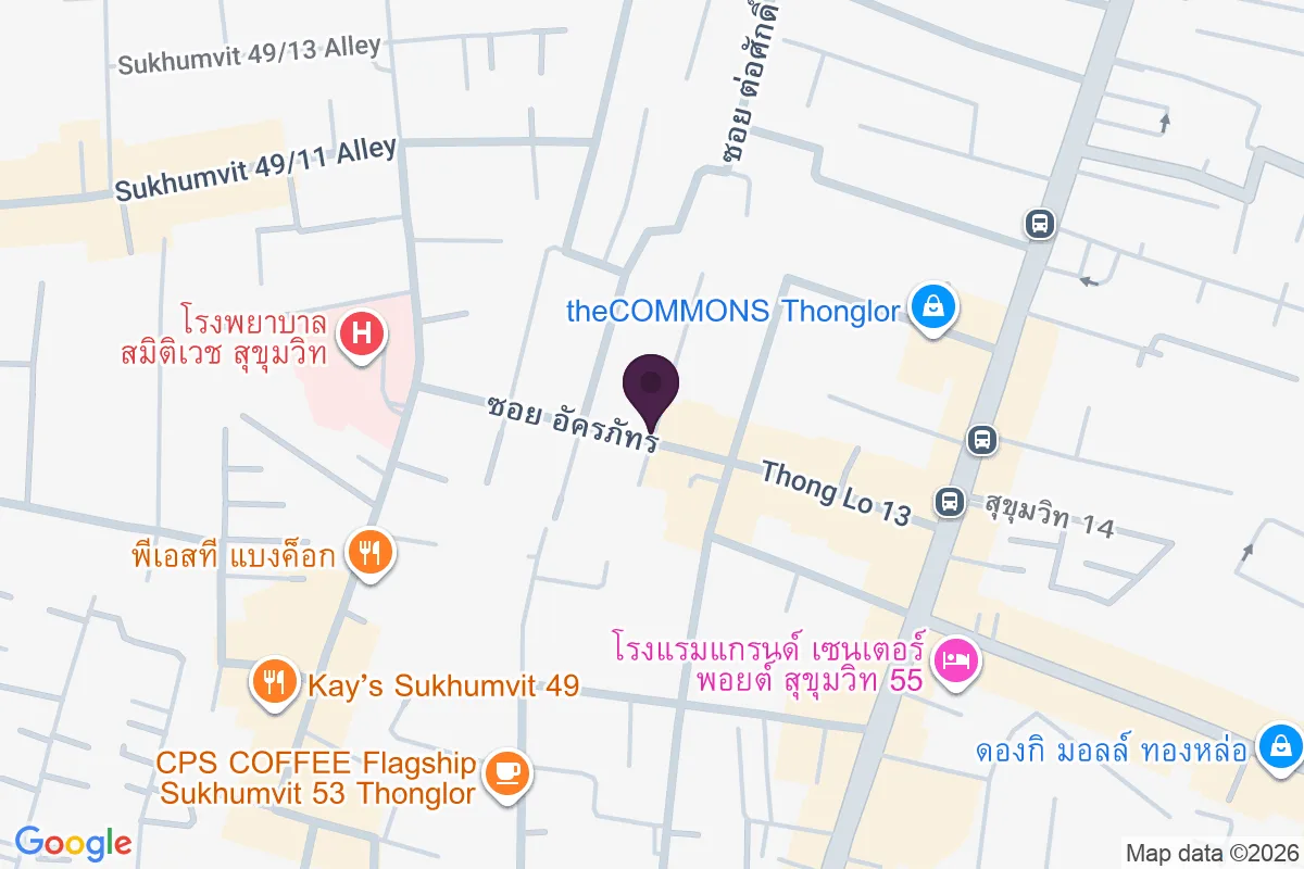 แผนที่ตำแหน่งSwirl Thonglor