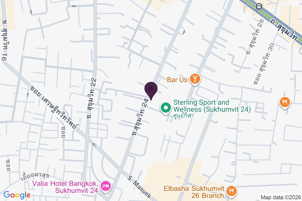แผนที่ตำแหน่งร้านอาหารญี่ปุ่น โดรายะ