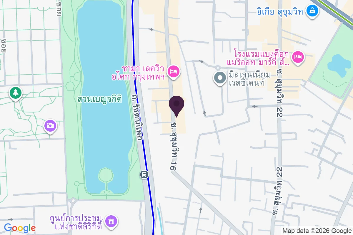 แผนที่ตำแหน่งเมย์แฟร์ การ์เดน อพาร์ทเมนท์