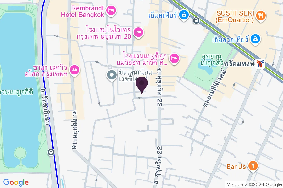 แผนที่ตำแหน่งGM Service Apartment